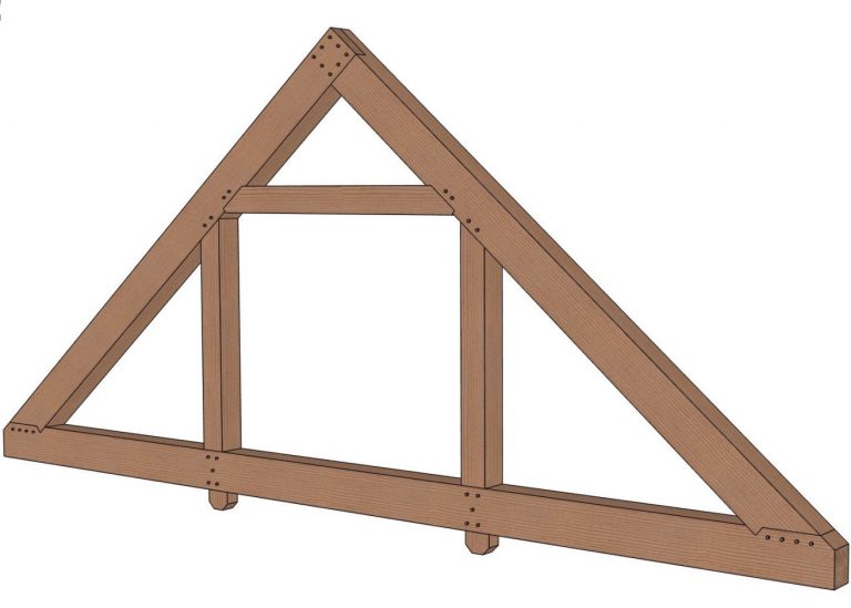 Queen Post Truss and King Post Truss Construction 53